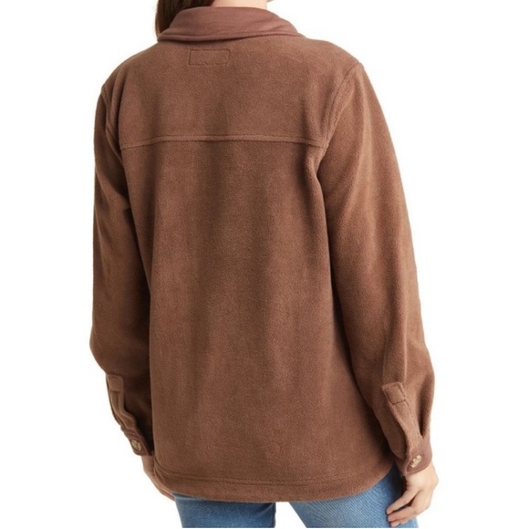 NWT BlankNYC Fleece Button Front Shirt Jacket Shacket - Picture 2 of 6